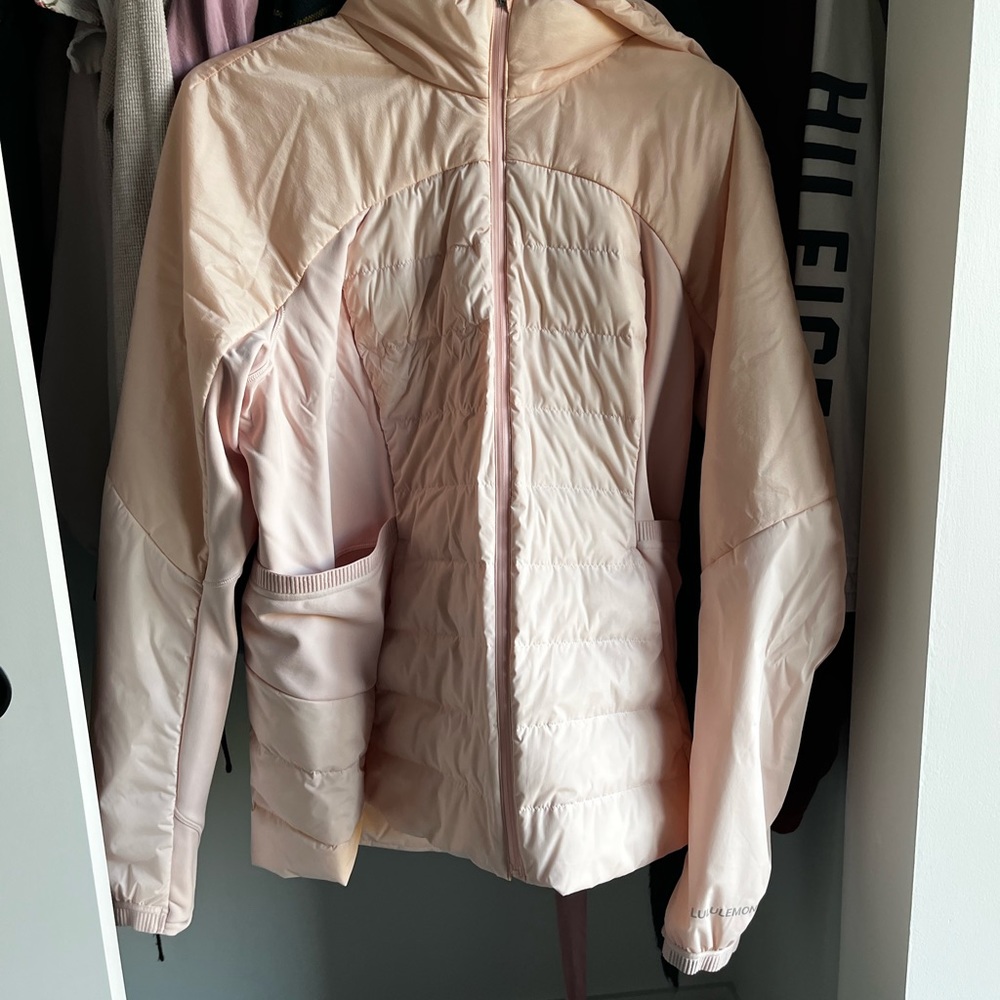 Lululemon Pink Puffer Jacket